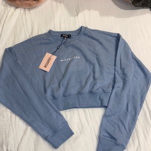 Cropped sweatshirt